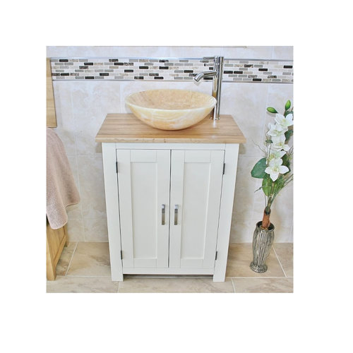 Belfry Bathroom Cowen 650mm FreeStanding Single Vanity Unit Wayfair